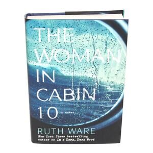 Hardcover Book The Woman In Cabin 10 Ruth Ware